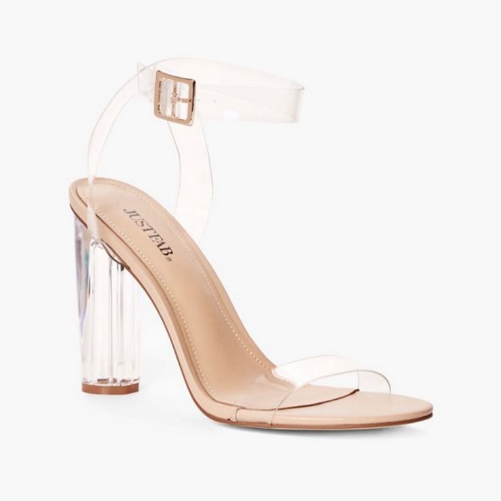 Clear Heel size 10